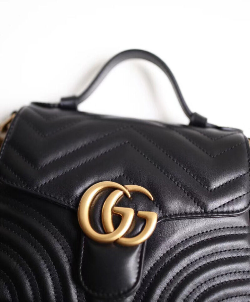 Gucci GG Marmont mini top handle bag 547260